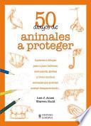 Libro 50 dibujos de animales a proteger