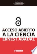 Libro Acceso abierto a la ciencia