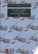 Libro Actas del XV Congreso de la Asociación Internacional de Hispanistas: Literatura española, siglos XIX, XX y XXI. Literatura del exilio. Teoría literaria. Cine y literatura