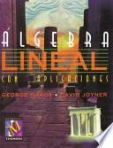 Libro Álgebra lineal con aplicaciones