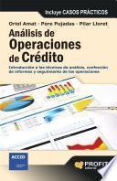 Libro Análisis de operaciones de crédito