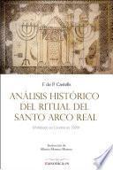 Libro Análisis histórico del Ritual del Santo Arco Real