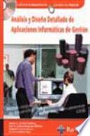 Libro Análisis y Diseño Detallado de Aplicaciones Informáticas de Gestión.