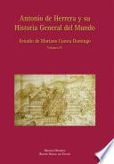 Libro Antonio Herrera y su Historia General del Mundo (volumen IV)