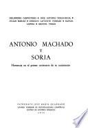 Antonio Machado y Soria
