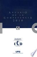 Libro Anuario de la competencia 2010
