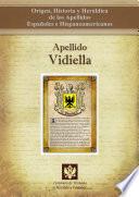 Libro Apellido Vidiella