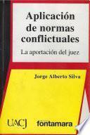 Libro Aplicación de normas conflictuales: La aportación del juez