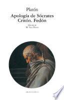 Libro Apología de Sócrates. Critón. Fedón