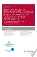 Libro Auditoría y control de la respuesta al COVID-19 y de la implementación de la iniciativa Next Generation UE