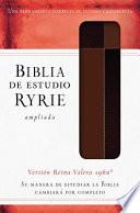 Libro Biblia/Estudio/Ryrie Amp-Marrón Duo Ind