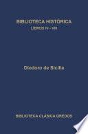 Libro Biblioteca histórica. Libros IV-VIII