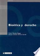 Libro Bioética y derecho