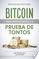 Libro Bitcoin para principiantes y a prueba de tontos