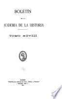 Libro Boletín de la Real Academia de la Historia