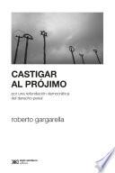 Libro Castigar al prójimo