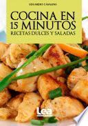 Libro Cocina en 15 minutos