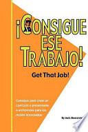 Libro Consigue Ese Trabajo / Get That Job!