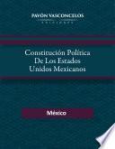 Libro Constitución Política De Los Estados Unidos Mexicanos (Indexada)