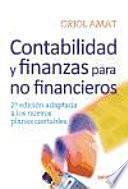 Libro Contabilidad y finanzas para no financieros