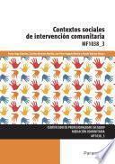 Libro Contextos sociales de intervención comunitaria