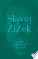 Libro Contra la tentación populista