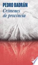 Libro Crímenes de provincia