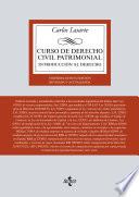 Libro Curso de Derecho Civil patrimonial