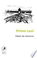 Libro Deber de memoria