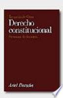 Libro Derecho constitucional