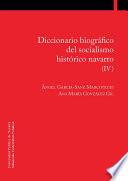 Libro Diccionario biográfico del socialismo histórico navarro (IV)