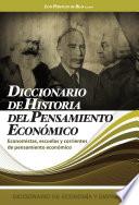 Libro Diccionario de Historia del Pensamiento Economico