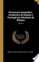 Libro Diccionario geografico-estadistico de España y Portugal por Sebastian de Miñano;