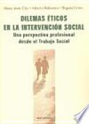 Libro Dilemas éticos en la intervención social