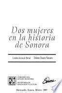 Libro Dos mujeres en la historia de Sonora