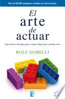 Libro El arte de actuar