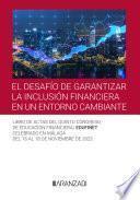 Libro El desafío de garantizar la inclusión financiera en un entorno cambiante