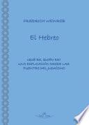 Libro El hebreo