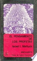 Libro El pensamiento de los profetas