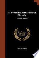 Libro El Venerable Bernardino de Obregon