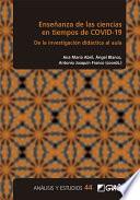 Libro Enseñanza de las ciencias en tiempos de COVID-19