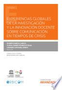 Libro Experiencias globales de la investigación y la innovación docente sobre comunicación en tiempos de crisis