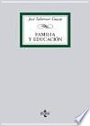 Libro Familia y educación