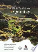 Libro Flora marina bentónica de Quintay