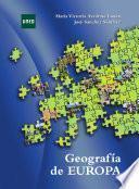Libro Geografía de Europa
