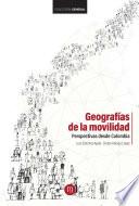 Libro Geografías de la movilidad