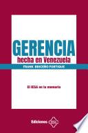 Libro Gerencia hecha en Venezuela