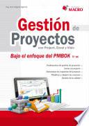 Libro Gestión de proyectos con Project, Excel y Visio (Bajo enfoque PMBOK 5ta. Ed. )