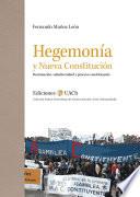 Libro Hegemonía y Nueva Constitución