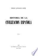 Libro Historia de la civilización española